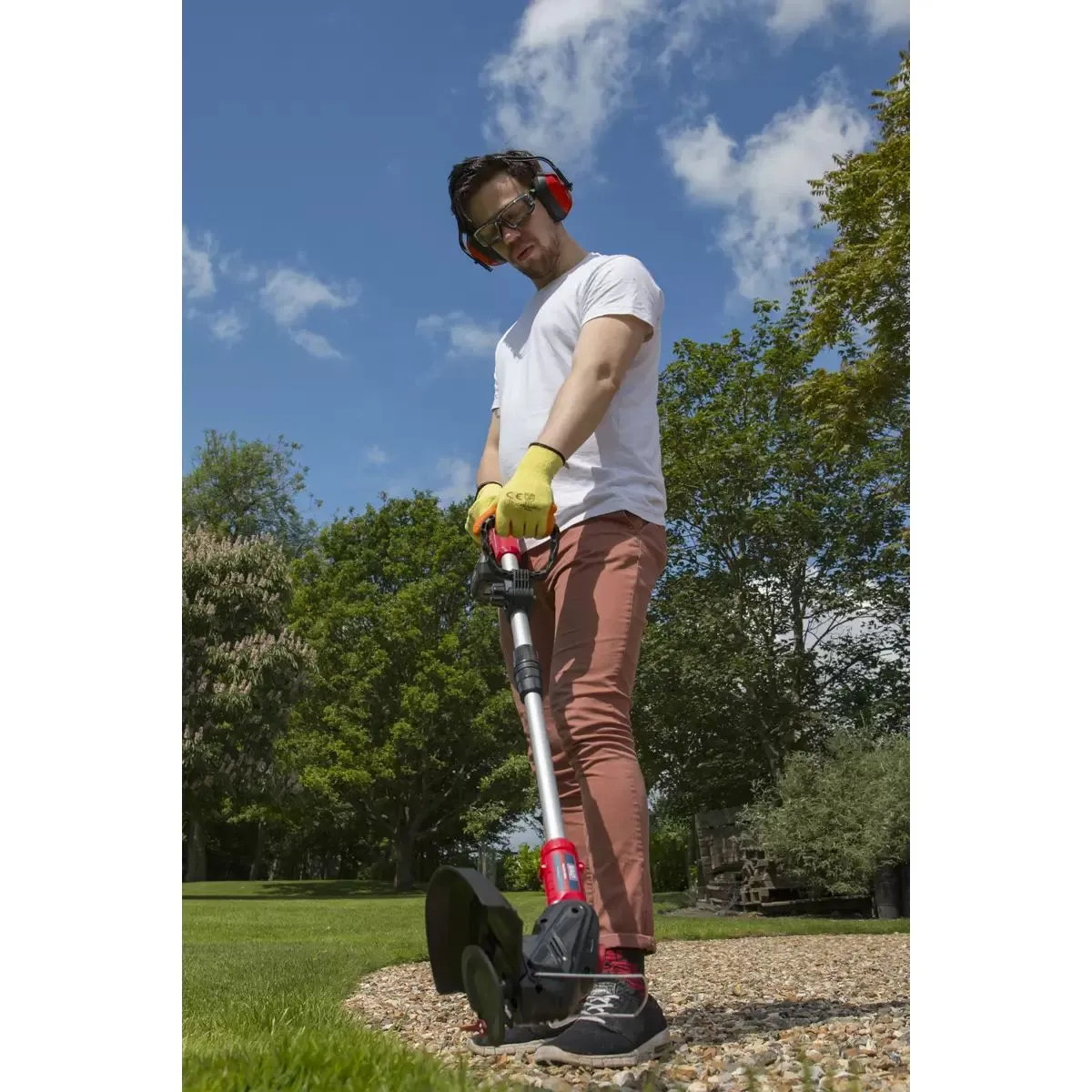 Sealey CS20VCOMBO4 Strimmer Cordless 20V with 1 x 4Ah Battery & Charger
