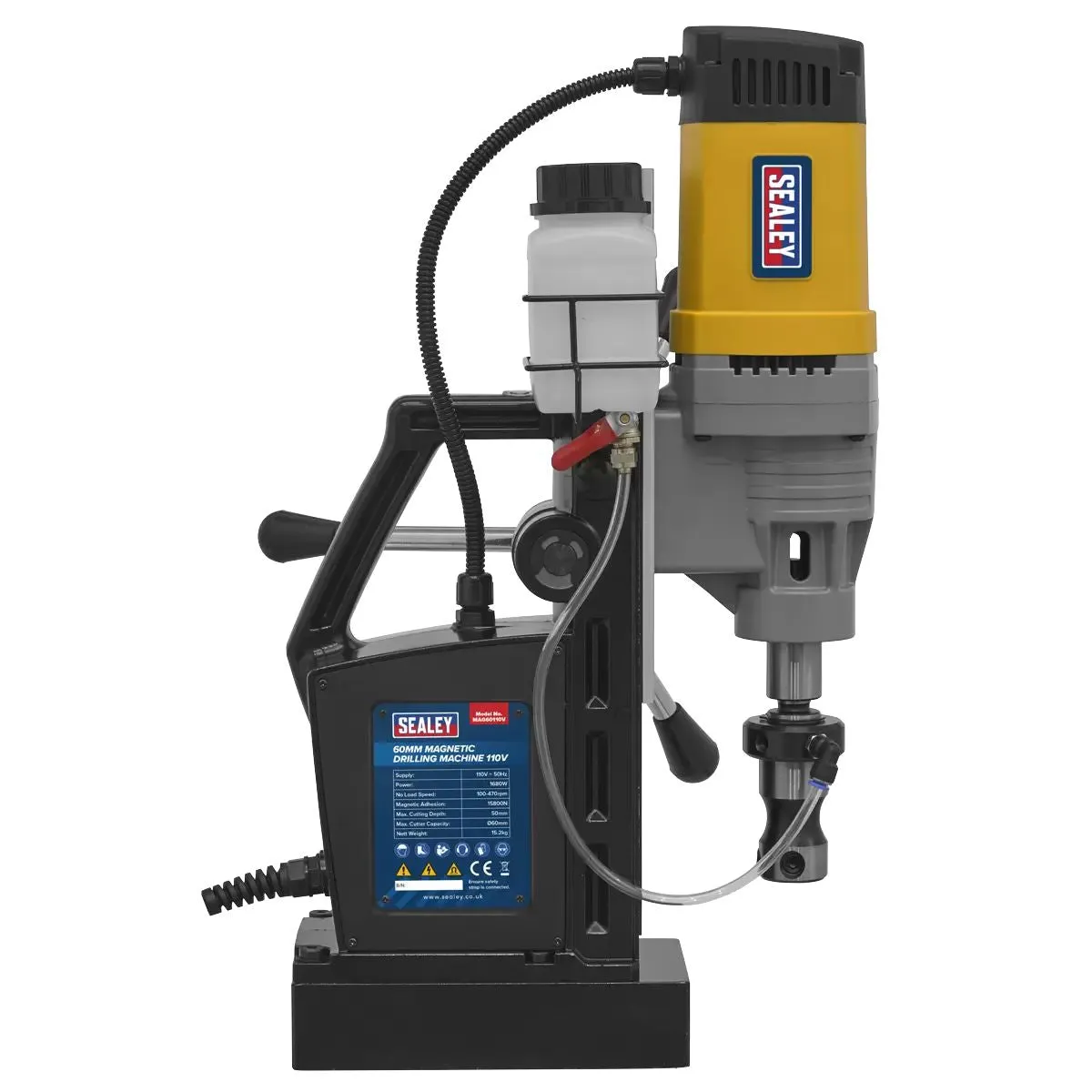 Sealey MAG60110V 60mm Magnetic Drilling Machine 110V