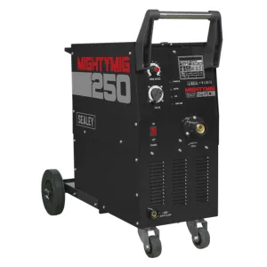 Sealey MIGHTYMIG250 250A Professional Gas/No-Gas MIG Welder with Euro Torch 230V