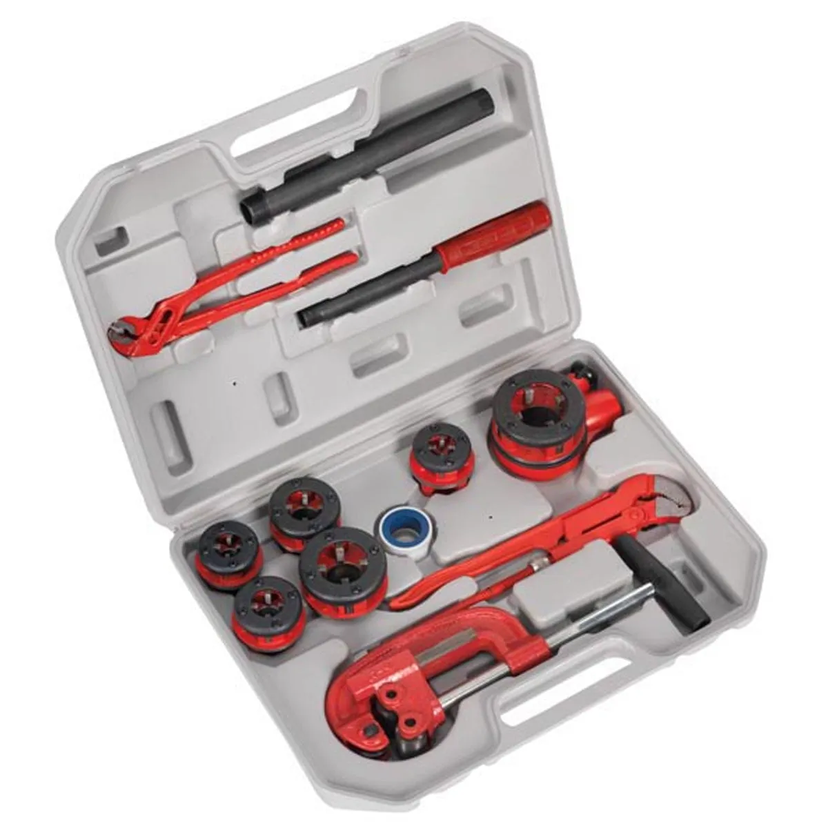Sealey PTK993 Pipe Threading Kit 1/4 - 1-1/4BSPT