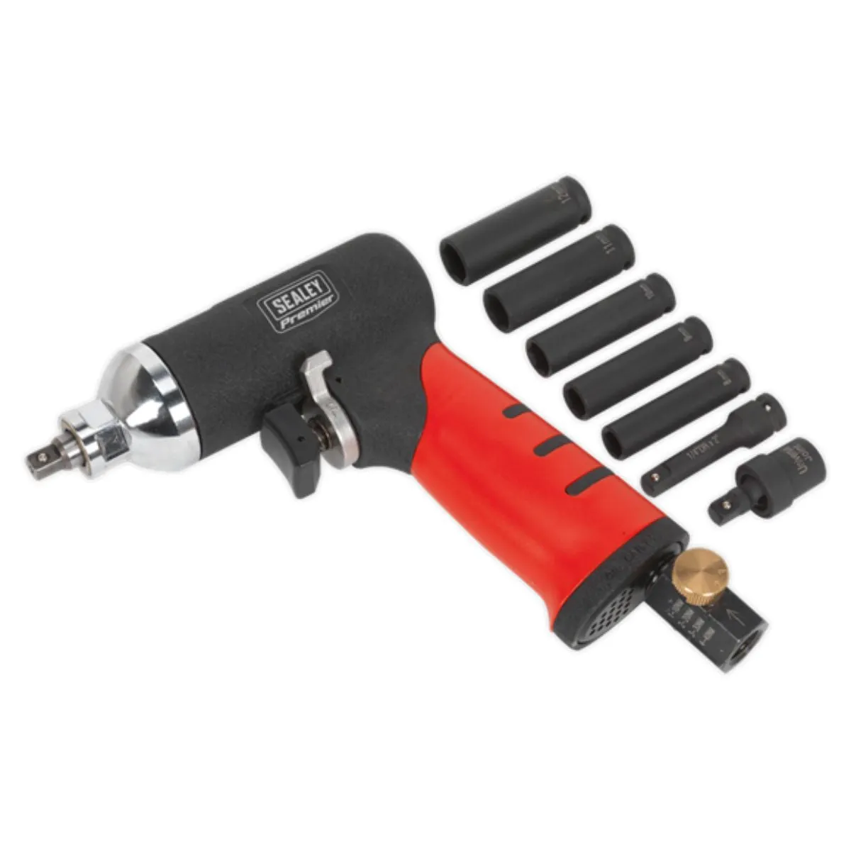 Sealey SA141 1/4Sq Drive Air Impact Wrench Diesel Glow Plug Kit