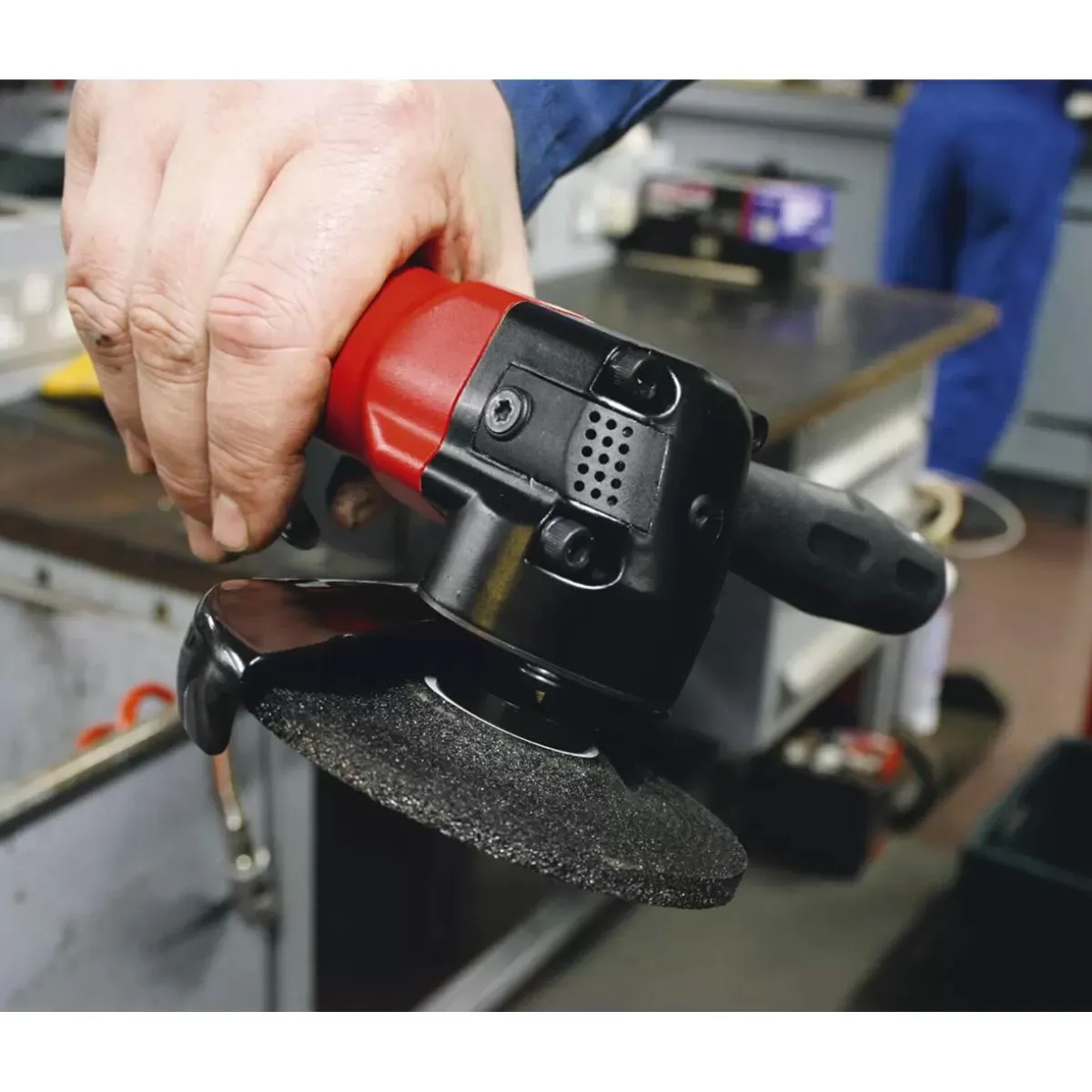 Sealey SA43 Air Angle Grinder 100mm Heavy-Duty