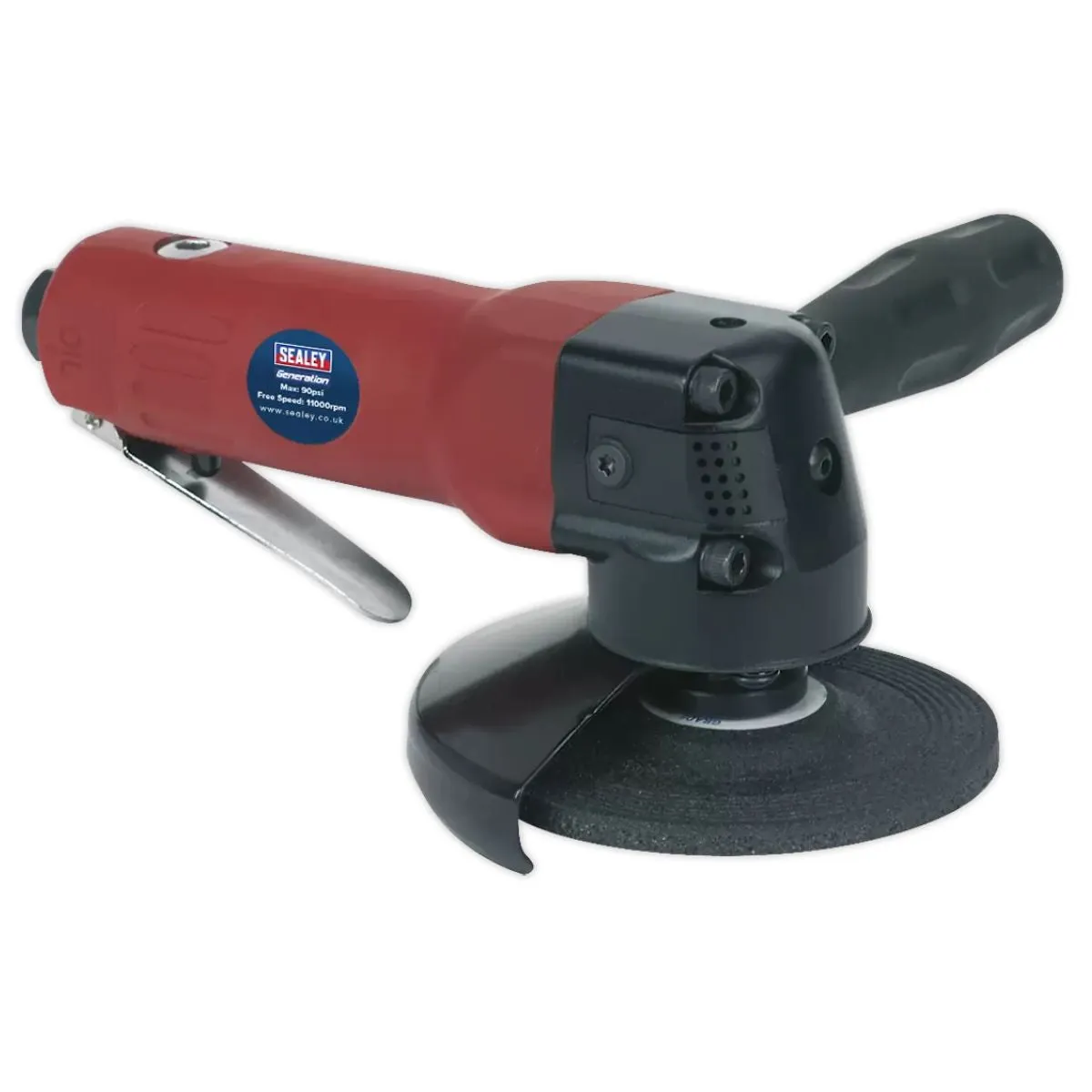 Sealey SA43 Air Angle Grinder 100mm Heavy-Duty
