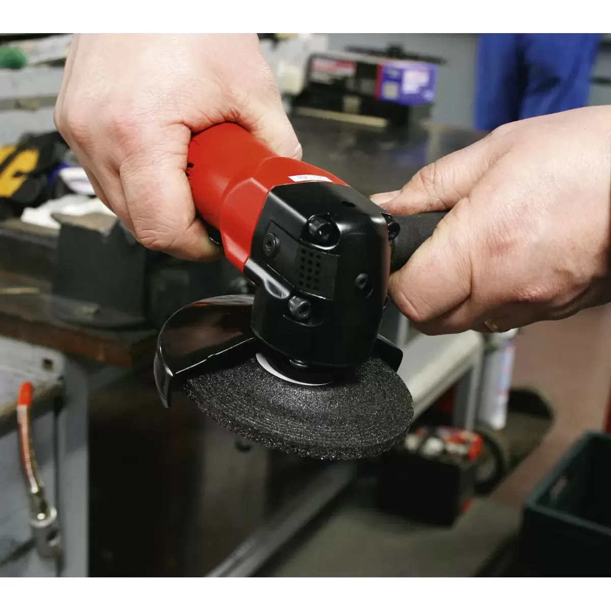 Sealey SA43 Air Angle Grinder 100mm Heavy-Duty