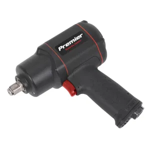 Sealey SA6007 1/2Sq Drive Composite Air Impact Wrench Twin Hammer