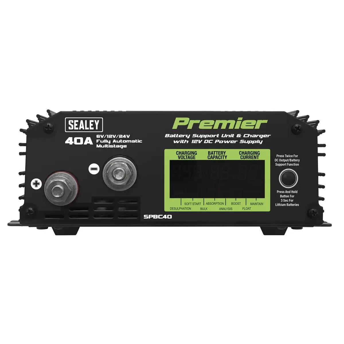 Sealey SPBC40 Battery Support Charger 40A