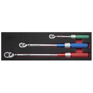 Sealey STW900SET Torque Wrench Micrometer Style 3pc Set