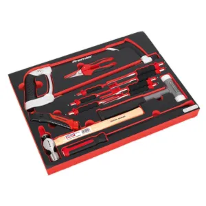 Sealey TBTP06UK Hacksaw. Hammers & Punch Kit 13pc