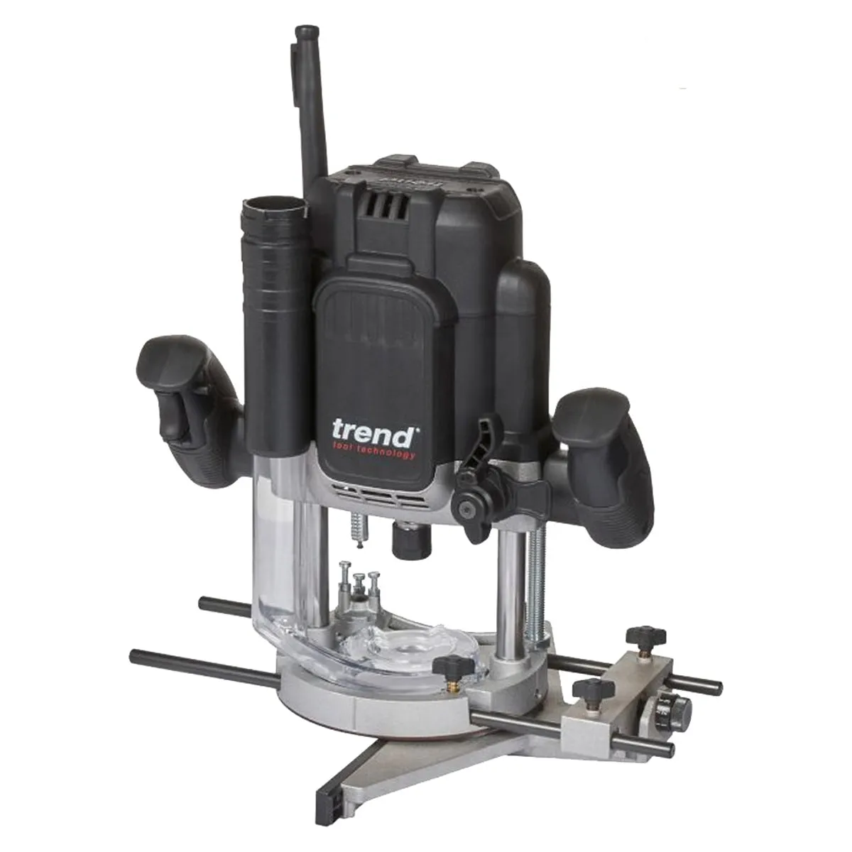 Trend T12ELK 1/2 Variable Speed Plunge Router 2100W 110V With 12 Piece Set