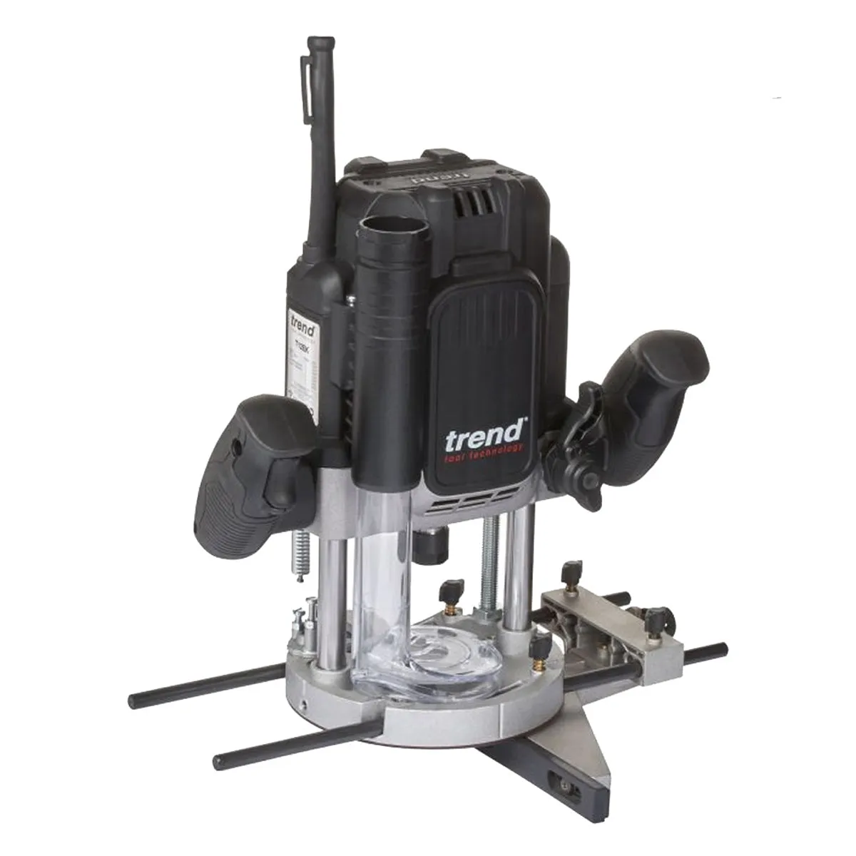 Trend T12ELK 1/2 Variable Speed Plunge Router 2100W 110V With 12 Piece Set