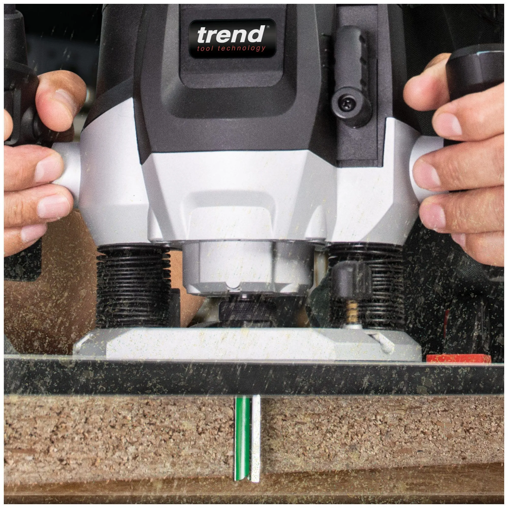 Trend T7EK 1/2 Plunge Router 230V/2100W