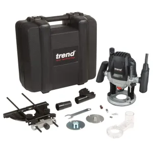Trend T7ELK 1/2 T7E Variable Speed Plunge Router 1750W 110V